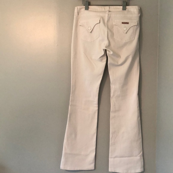 Hudson white jeans, bootcut - Picture 3 of 5